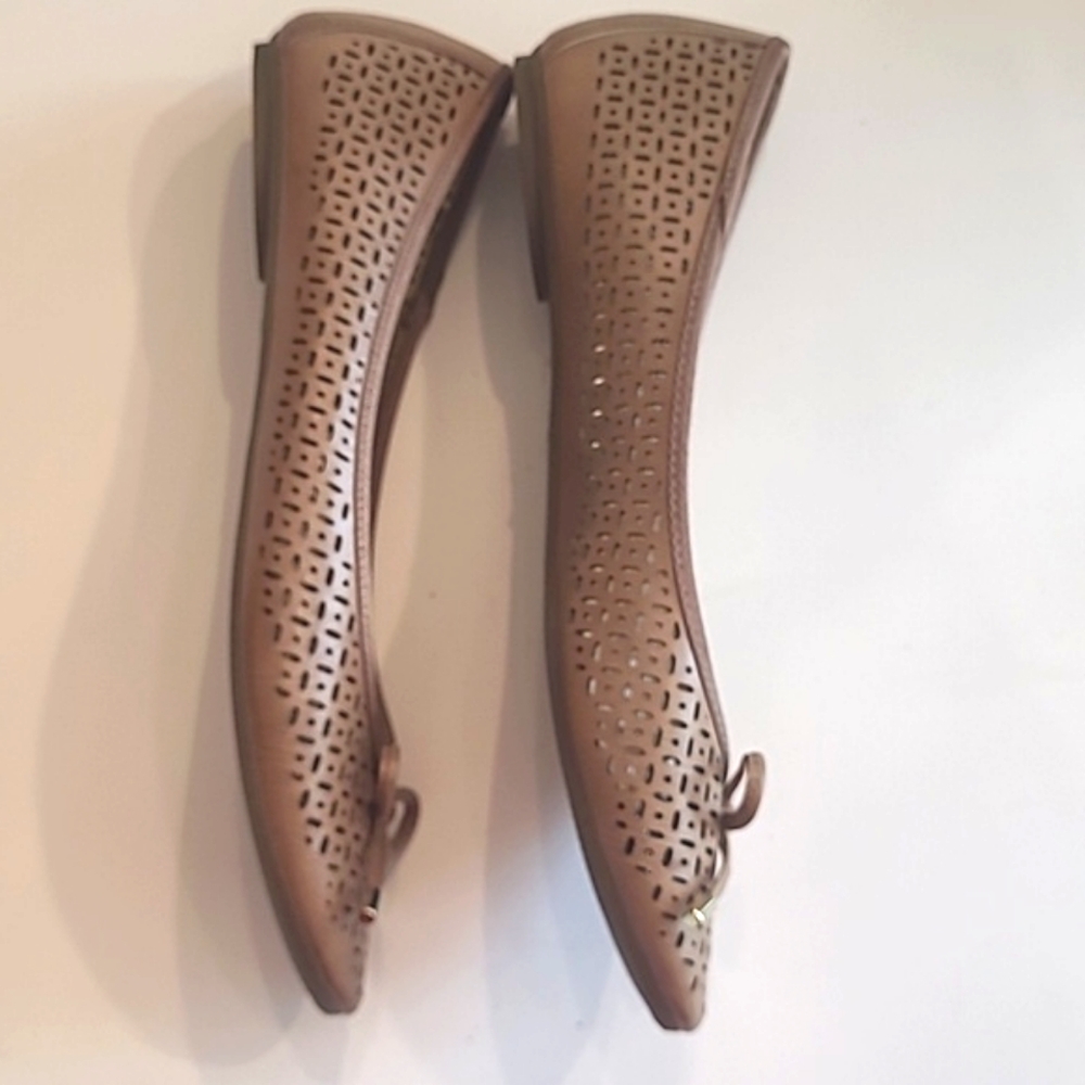 Kelly & Katie Ballet Jelly Flat Perforated Slip Resistant Flexible Slide On Flex - Picture 11 of 17